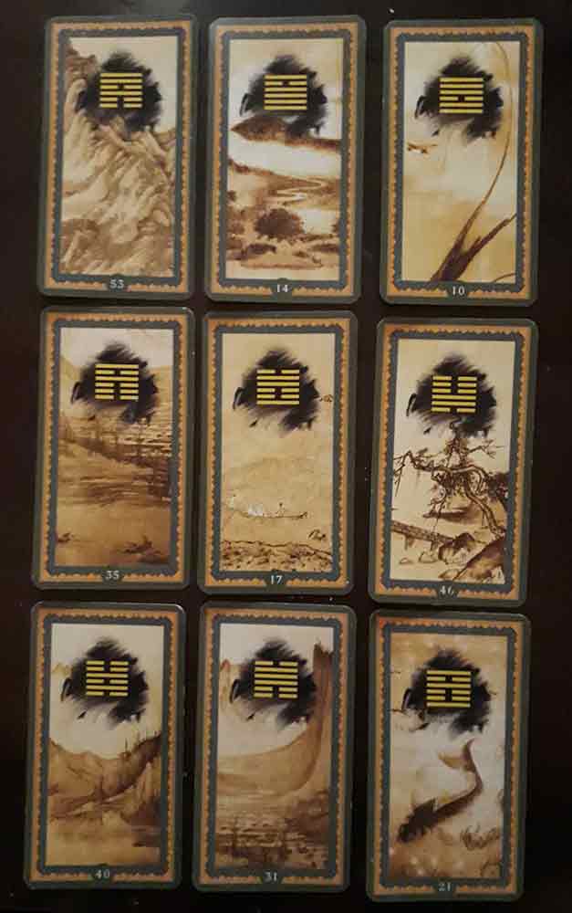 cartes Yi jing