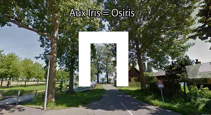 La grande porte Osiris Yverdon (aux Iris)