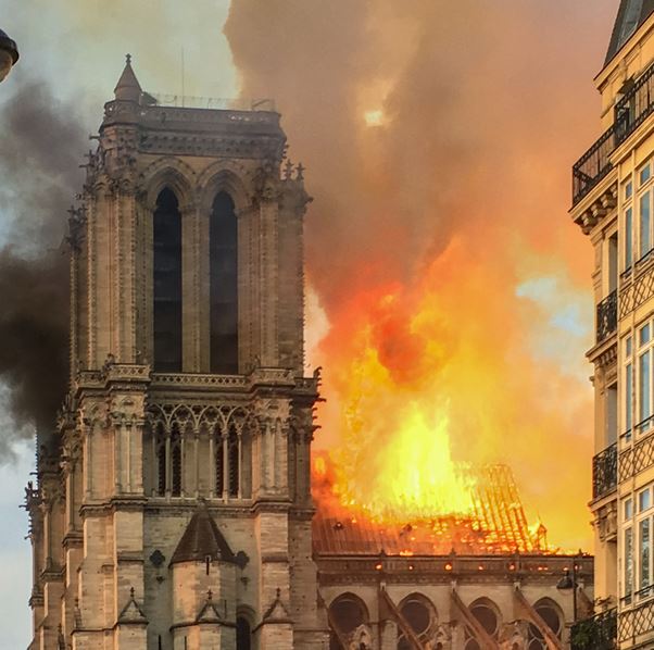 Incendie de Notre Dame de Paris selon le Yi king