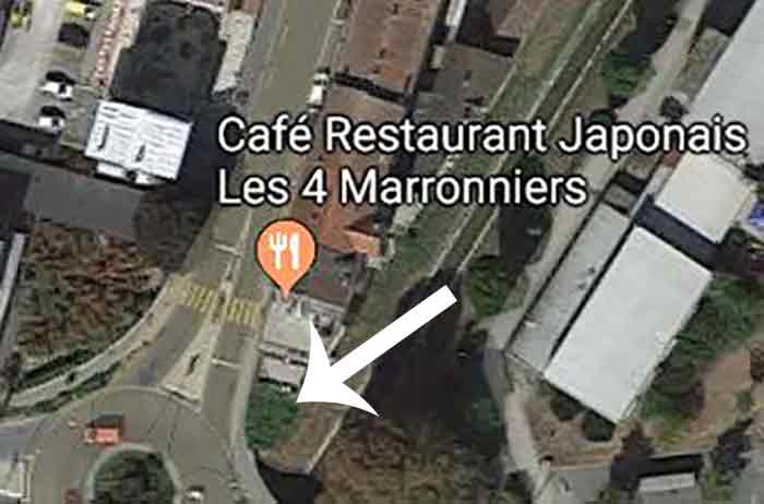 Restaurant japonais, les Quatre Marronniers, Yverdon-les-Bains